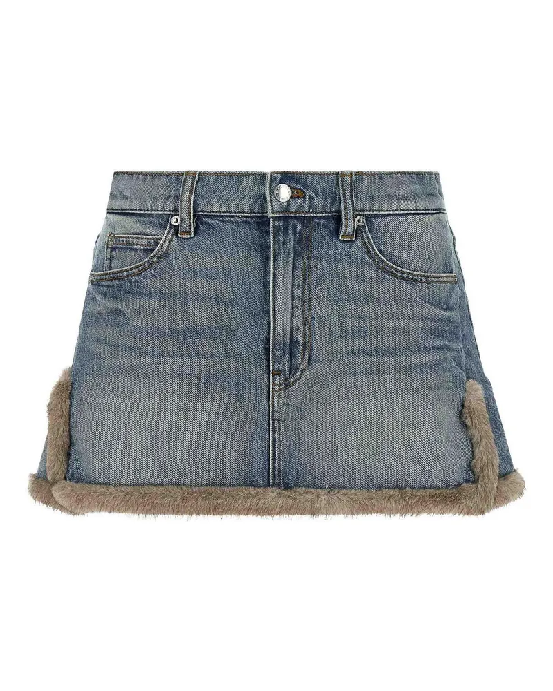 Alexander Wang Minirock - Blau Blau
