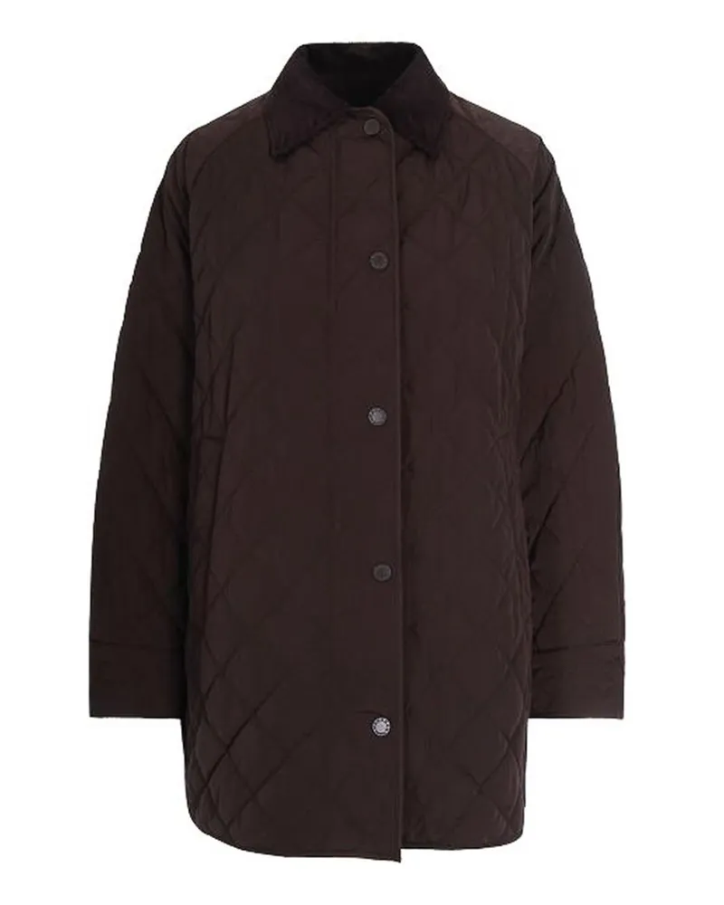 Max Mara Daunenjacke - Dunkelbraun Dunkelbraun