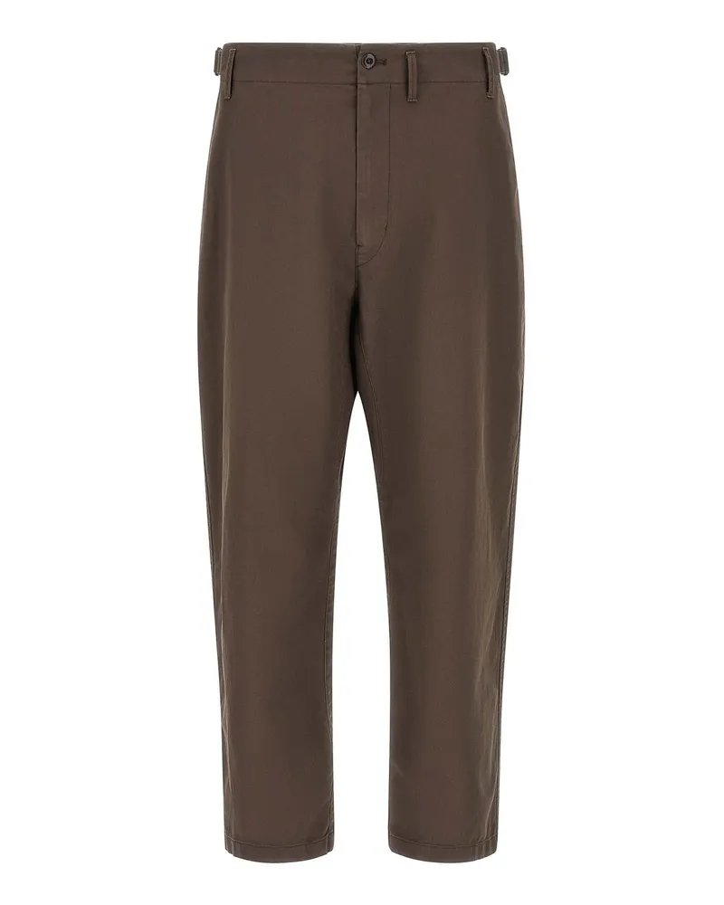 Christophe Lemaire Casual Hose - Braun Braun