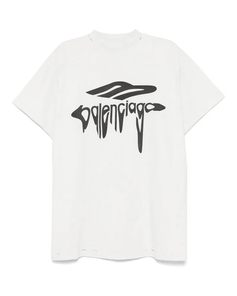 Balenciaga T-Shirt - Grau Grau