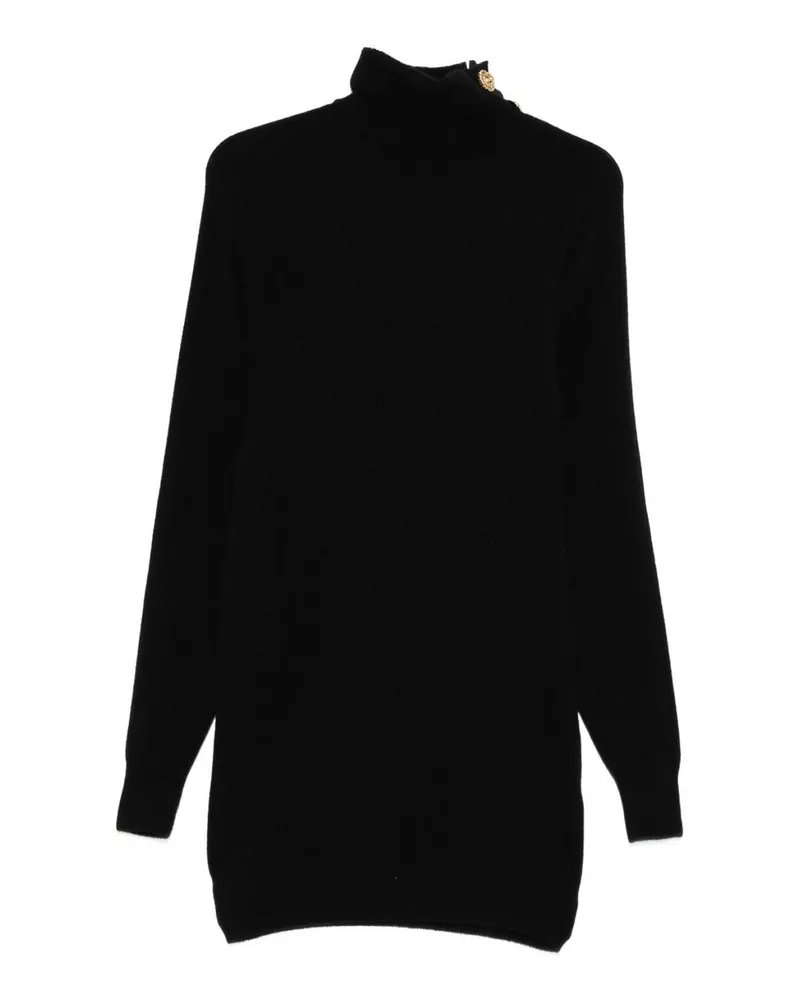 Balmain Kurzes Kleid - Schwarz Schwarz