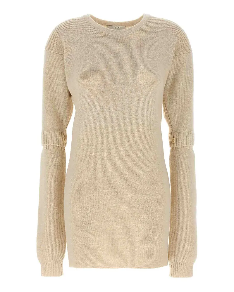 Christophe Lemaire Kurzes Kleid - Weiß Weiß