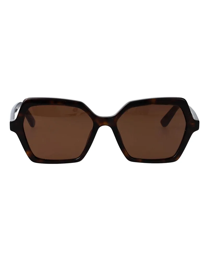 Alexander McQueen Sonnenbrille - Braun Braun