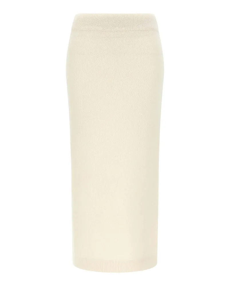 Twin-Set Midirock - Weiß Weiß