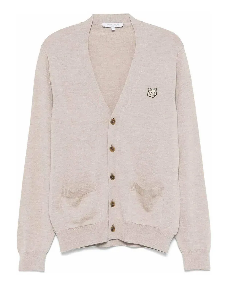 Kitsuné Cardigan - Grau Grau