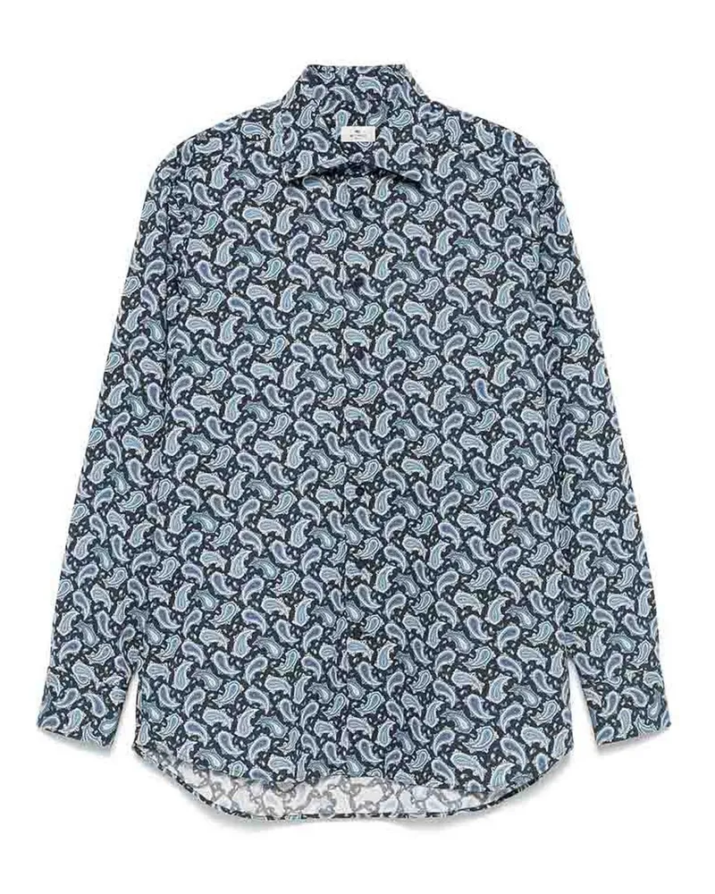 Etro Hemd - Blau Blau