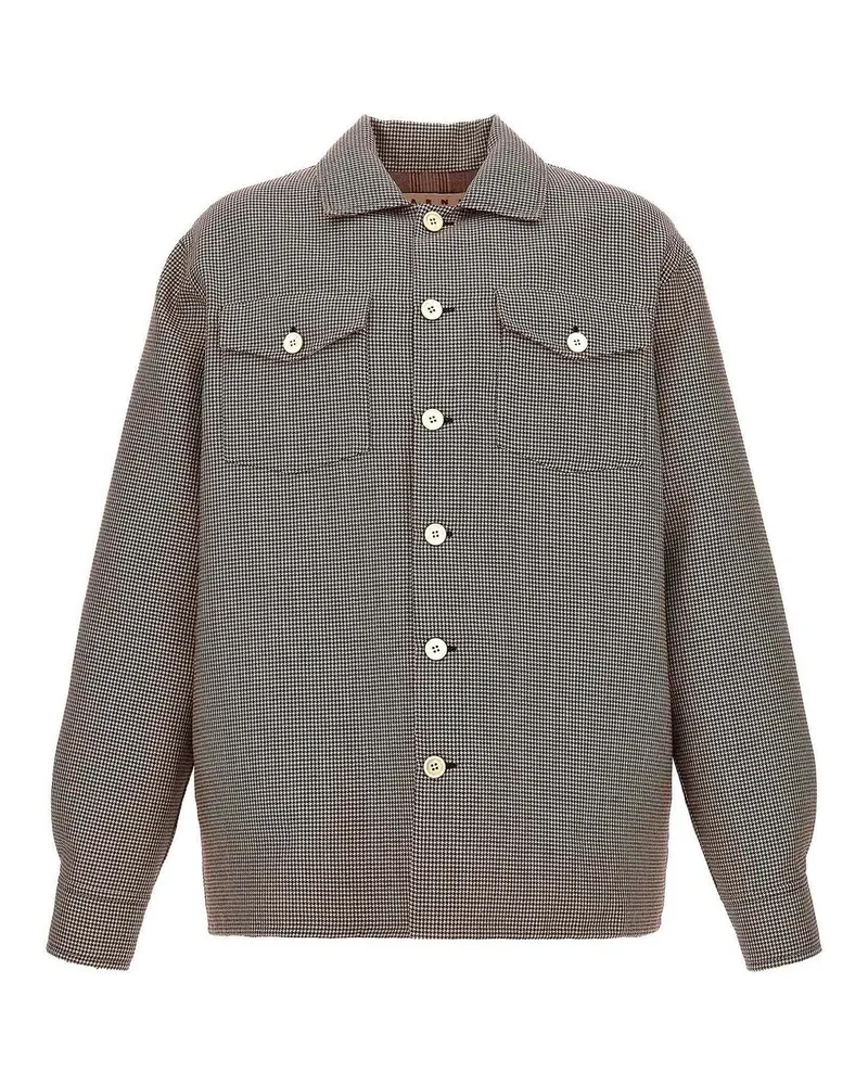 Marni Casualjacke - Dunkelrot Dunkelrot