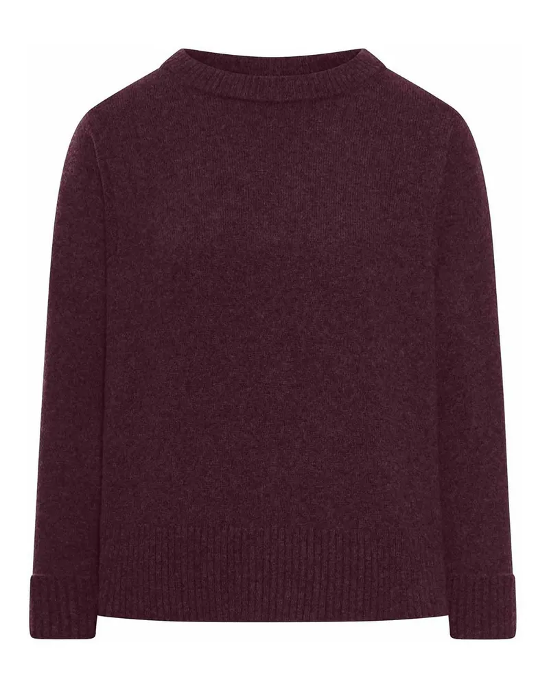 Roberto Collina Rundhalspullover - Rot Rot