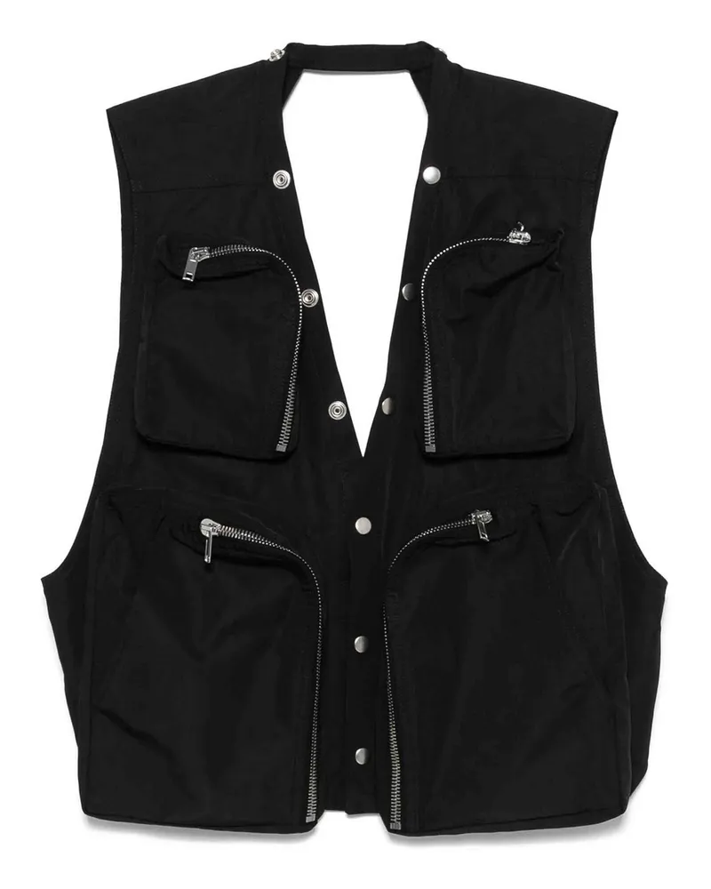 Rick Owens Weste - Schwarz