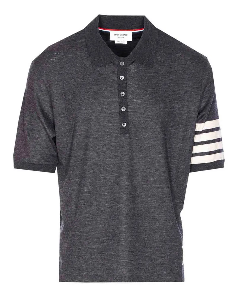 Thom Browne T-Shirt - Grau Grau