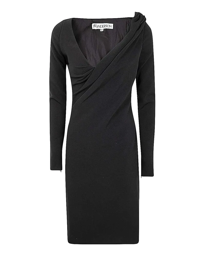 J.W.Anderson J. W. Anderson Knielanges Kleid - Schwarz Schwarz