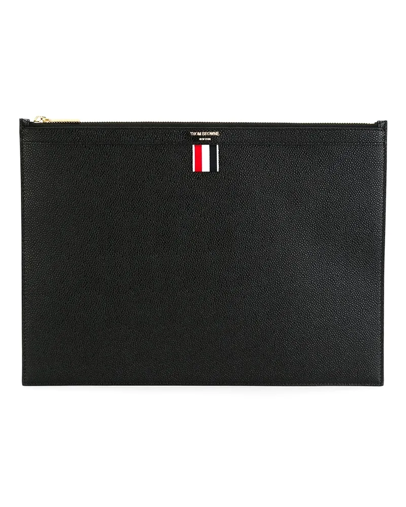 Thom Browne Portemonnaie - Schwarz Schwarz