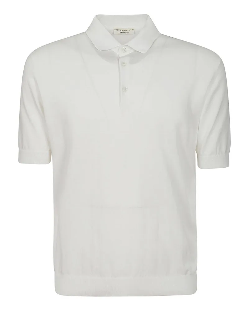 Filippo de Laurentiis Poloshirt - Weiß Weiß