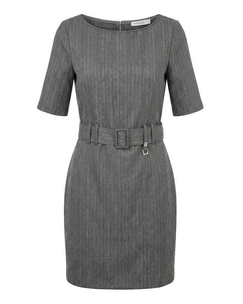 Patrizia Pepe Knielanges Kleid - Grau Grau