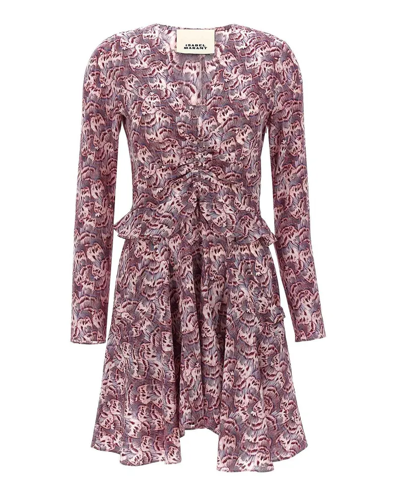 Isabel Marant Knielanges Kleid - Bunt Bunt