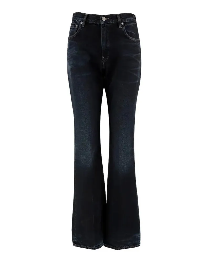 Haikure Straight Leg Jeans - Dunkelblau Dunkelblau