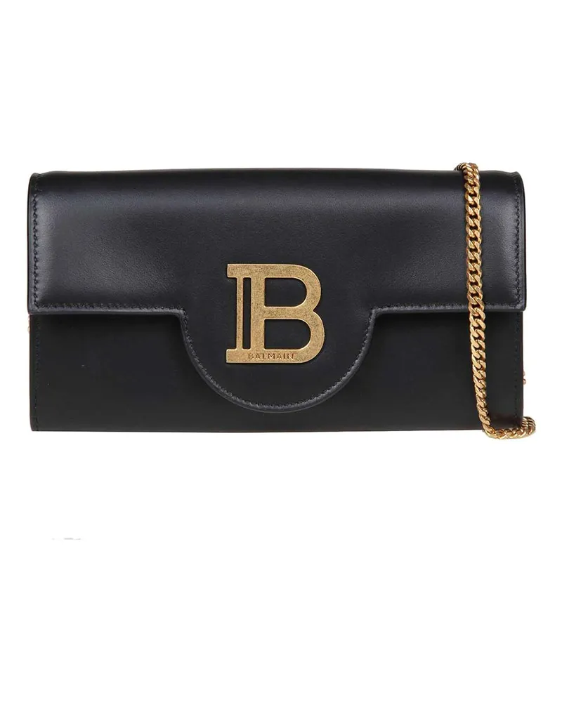 Balmain Portemonnaie - Schwarz Schwarz