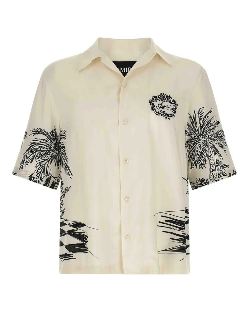Amiri Hemd - Weiß Weiß