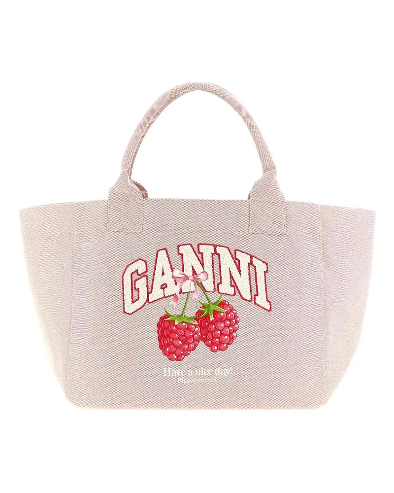 Ganni Shopper - Nude Nude