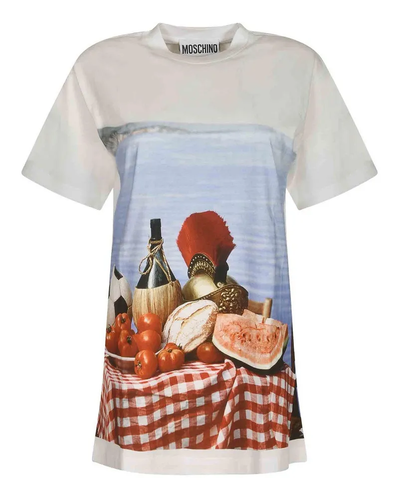 Moschino T-Shirt - Weiß Weiß