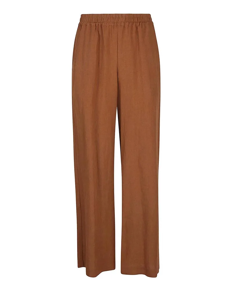 Eleventy Casual Hose - Hellrot Braun