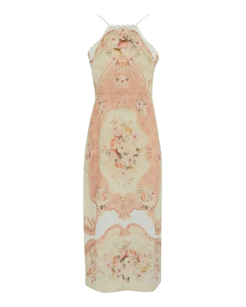 Twin-Set Maxikleid - Hellbeige Hellbeige