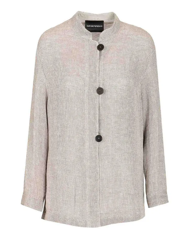 Emporio Armani Hemd - Grau Grau