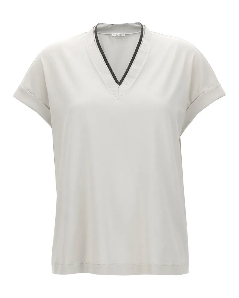 Brunello Cucinelli T-Shirt - Grau Grau