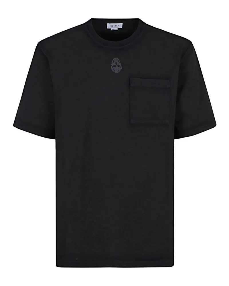 Alexander McQueen T-Shirt - Schwarz Schwarz