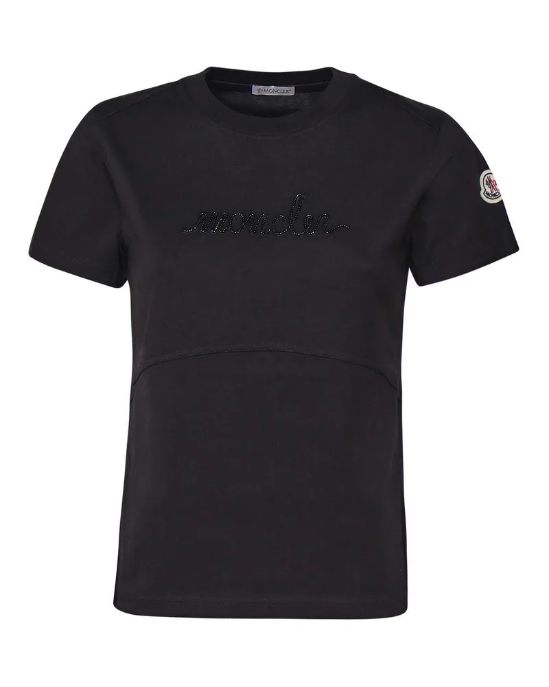 Moncler T-Shirt - Schwarz Schwarz