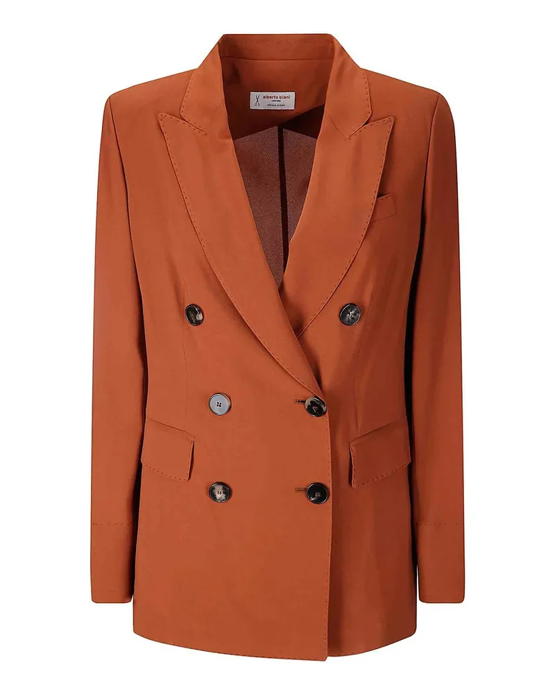 Alberto Biani Casualjacke - Schwarz Braun