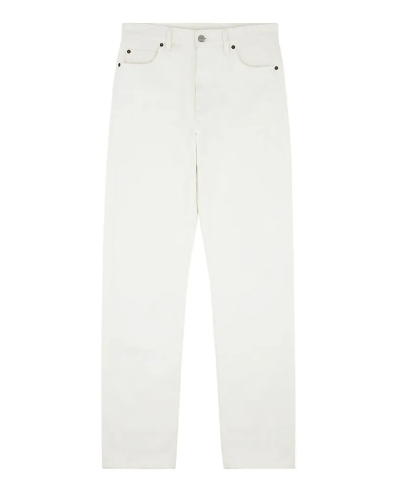 Maison Margiela Straight Leg Jeans - Weiß Weiß