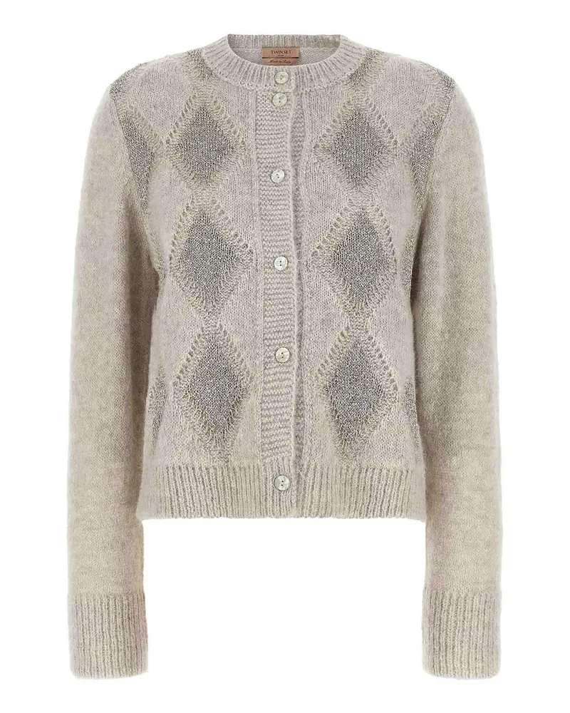 Twin-Set Cardigan - Grau Grau
