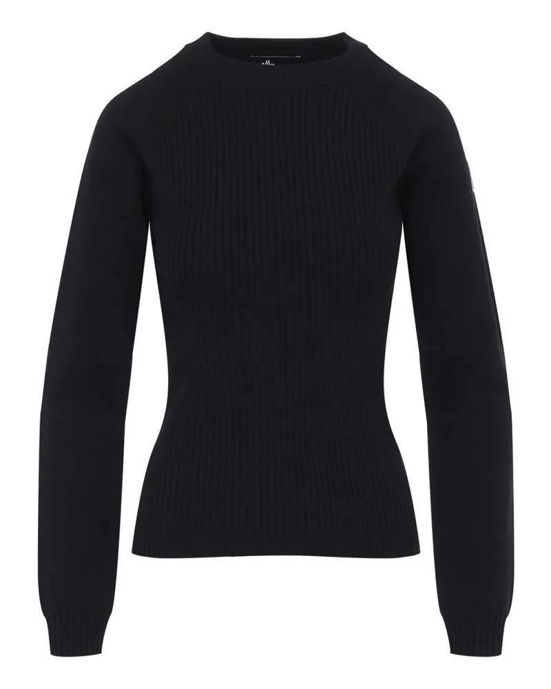 Moncler Rundhalspullover - Schwarz Schwarz