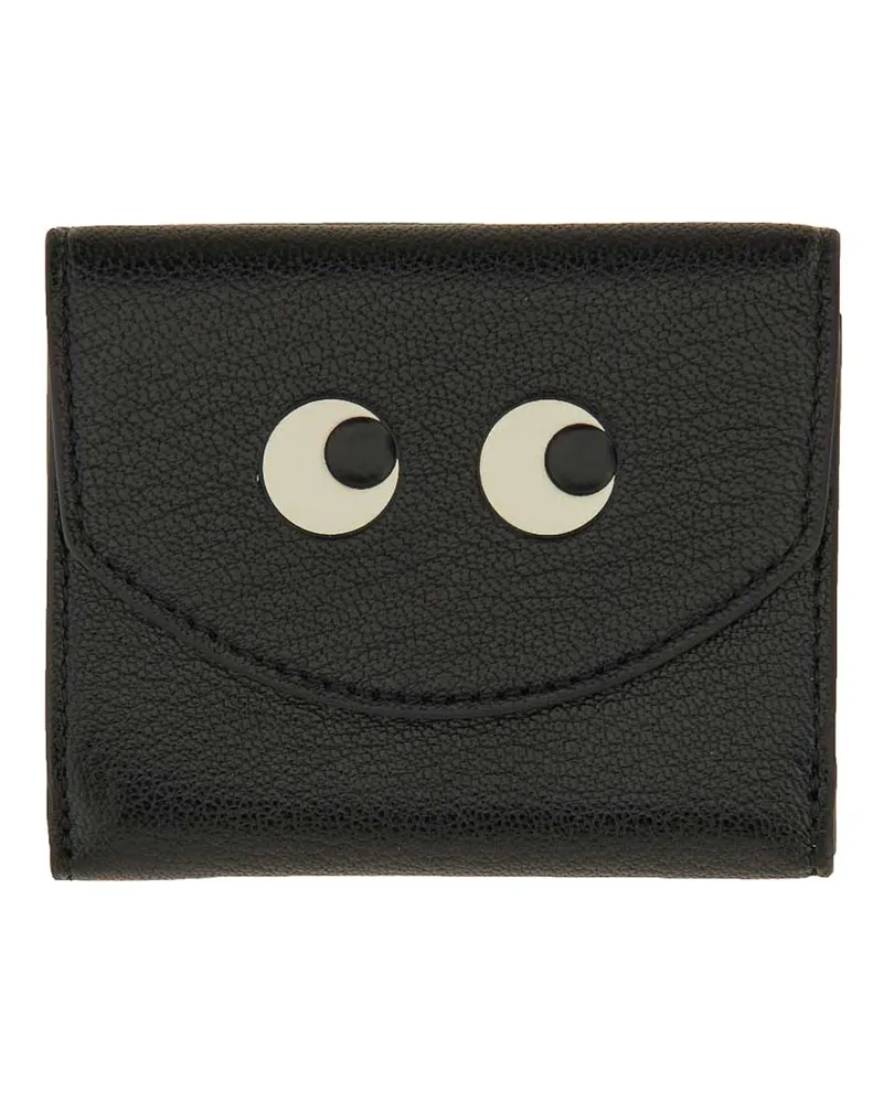 Anya Hindmarch Portemonnaie - Schwarz Schwarz