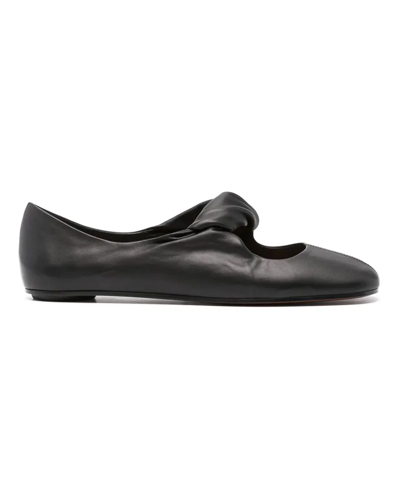 Alexander McQueen Ballerinas - Schwarz Schwarz