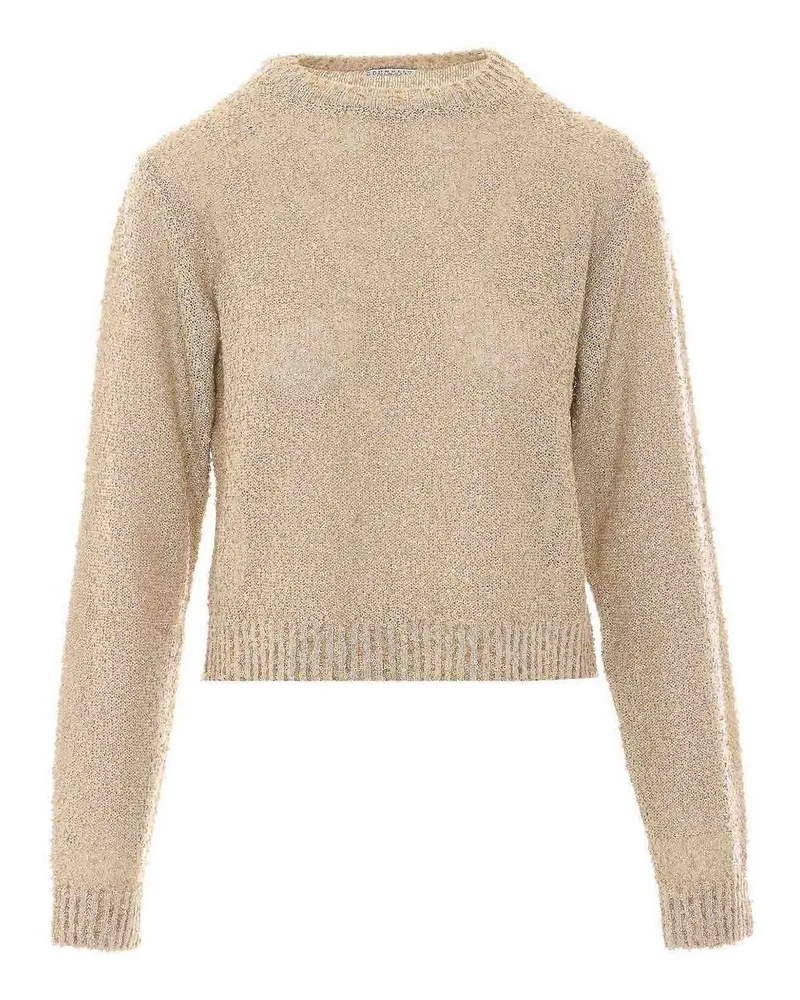 Brunello Cucinelli Rundhalspullover - Gold Gold