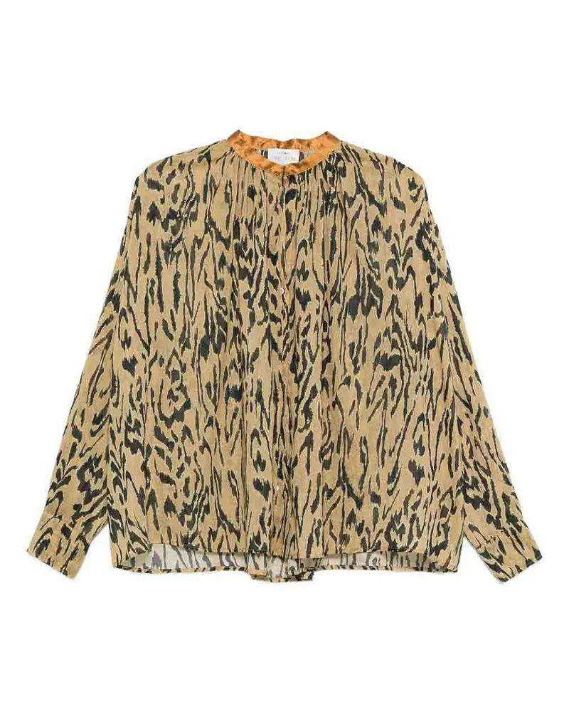 forte_forte Hemd - Braun Braun