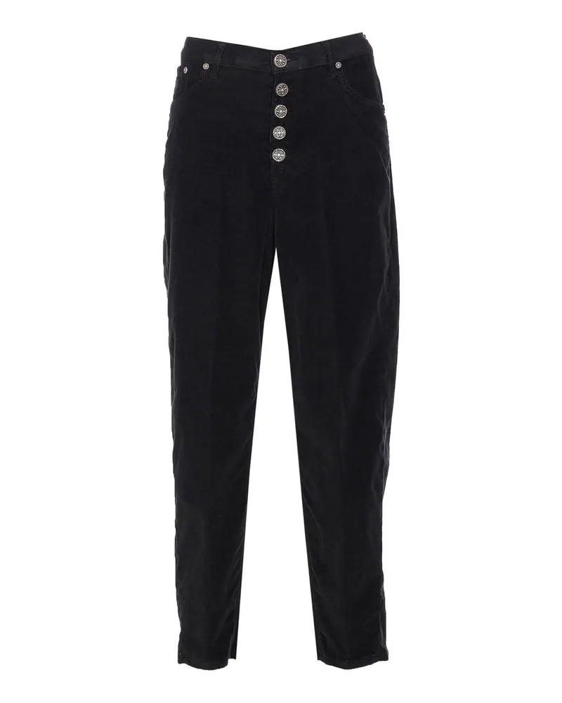 Dondup Bootcut Jeans - Schwarz Schwarz