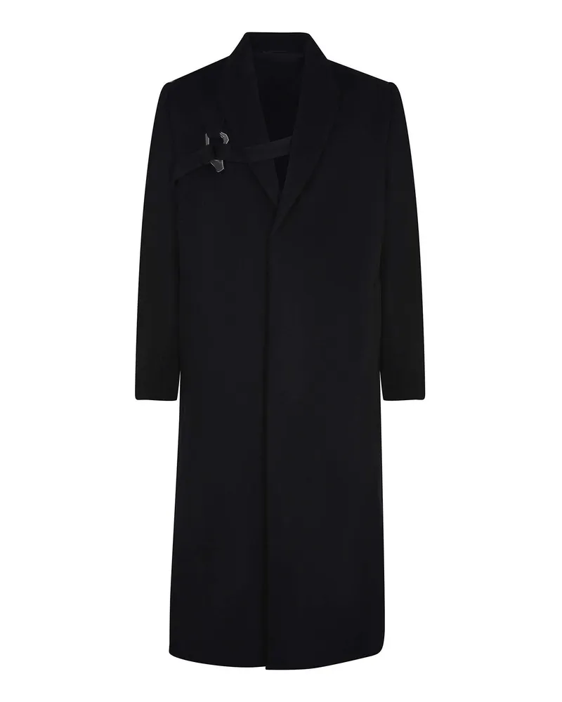 Heliot Emil Knielanger Mantel - Schwarz Schwarz