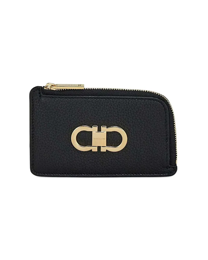 Ferragamo Portemonnaie - Schwarz Schwarz