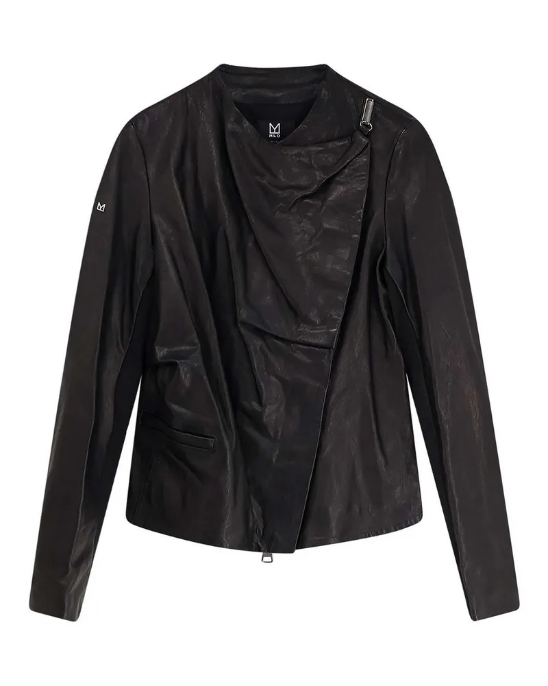 Ixos Lederjacke - Schwarz Schwarz