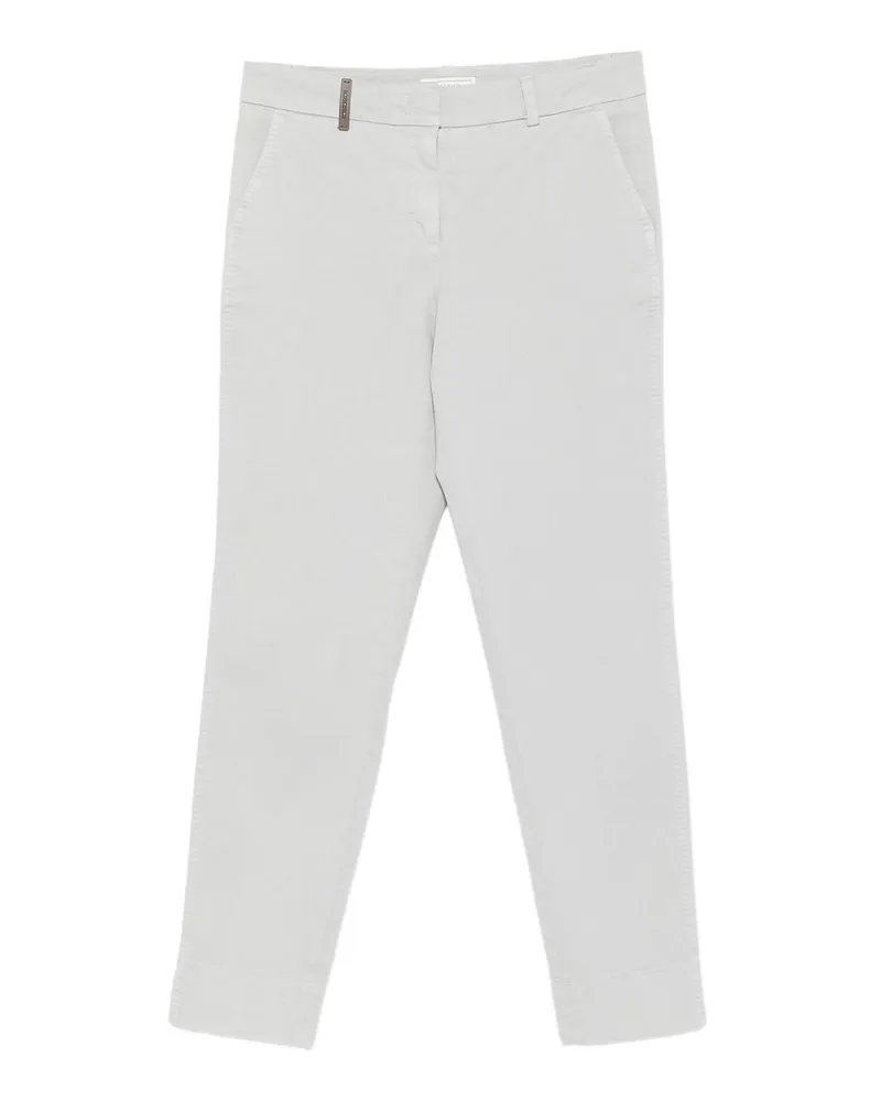 Peserico Casual Hose - Grau Grau