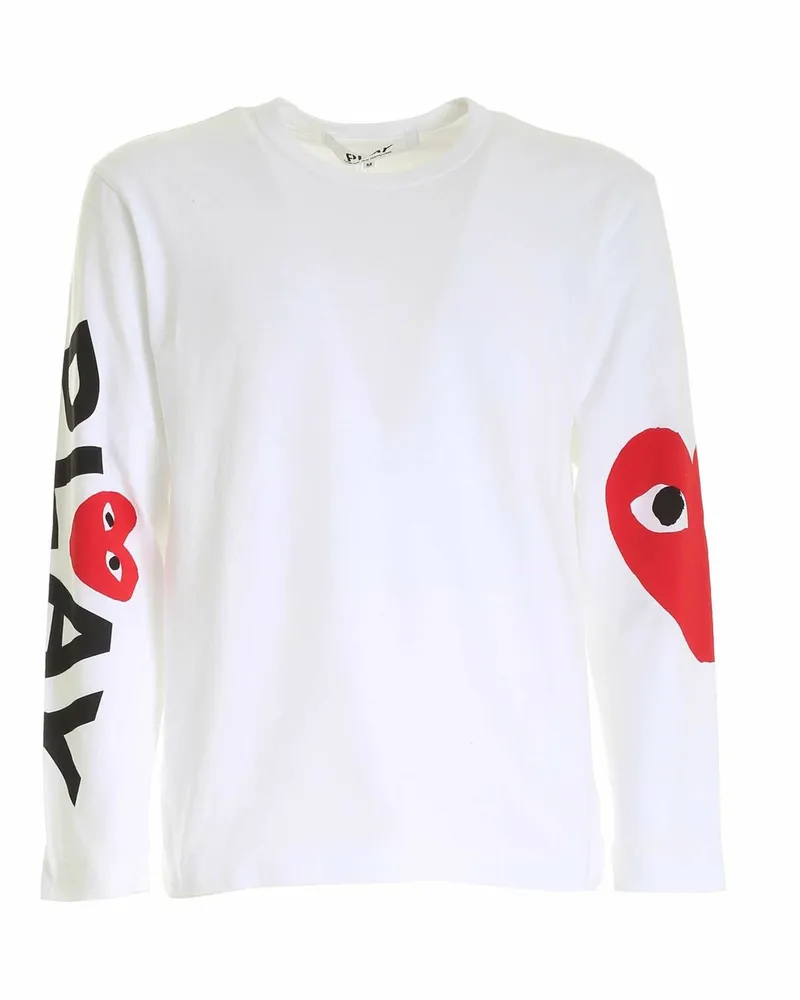 Comme des Garçons T-Shirt - Weiß Weiß
