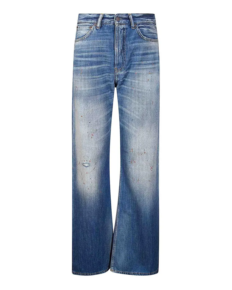 Acne Studios Straight Leg Jeans Dunkles