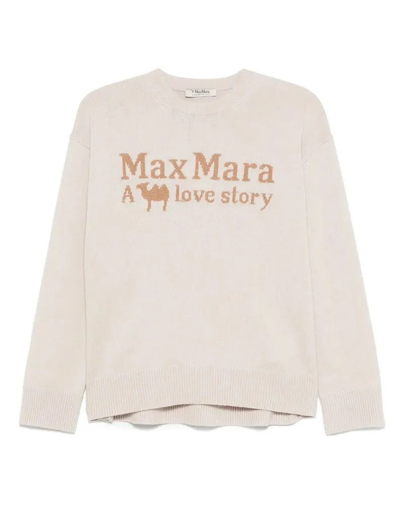 Max Mara U-Boot-Pullover - Beige Beige