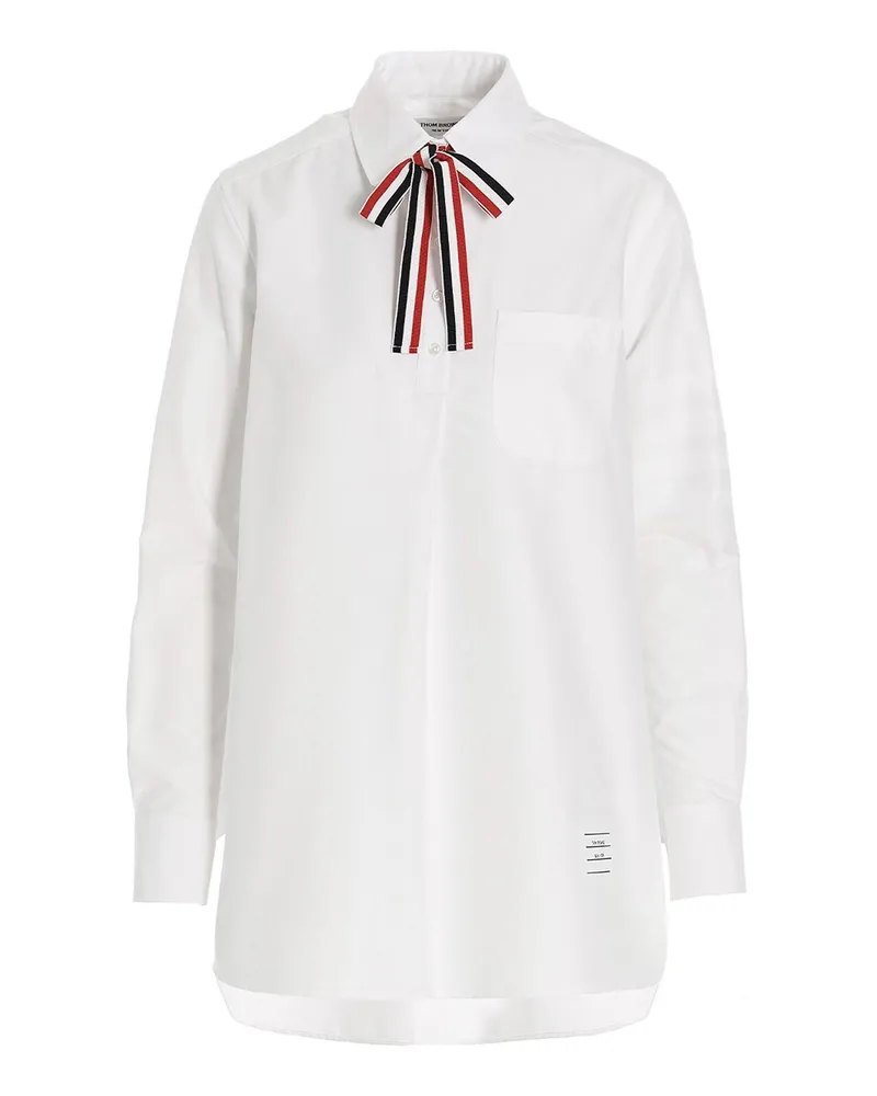 Thom Browne Bluse - Weiß Weiß