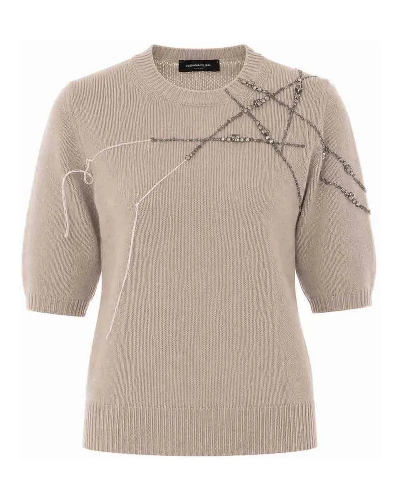 Fabiana Filippi T-Shirt - Beige Beige