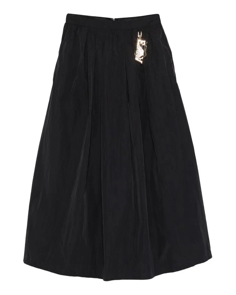 Emporio Armani Langer Rock - Schwarz Schwarz