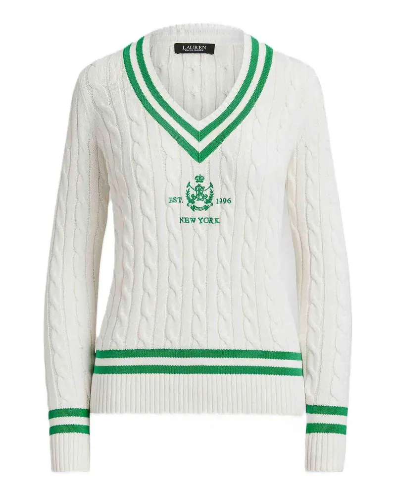 Ralph Lauren Rundhalspullover - Weiß Weiß